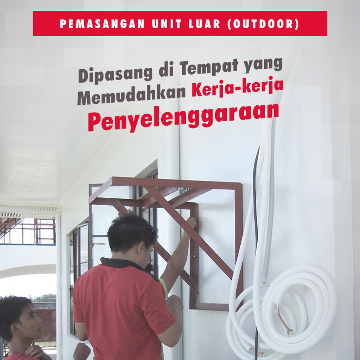 tips pemasangan aircond